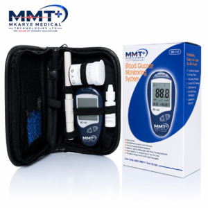 Digital blood glucose monitoring system kit